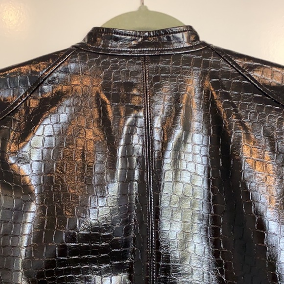 Guess Faux Leather jacket. Python. - Picture 7 of 7